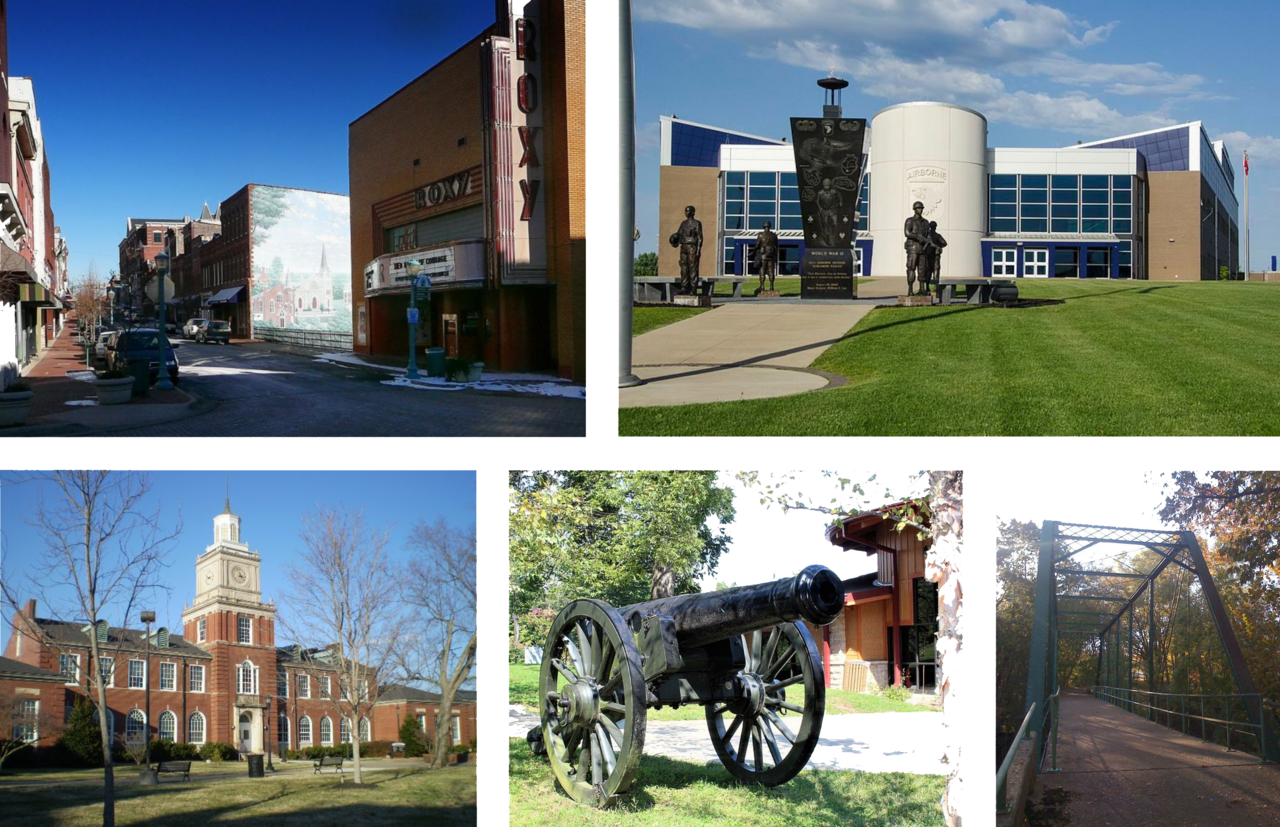 Collage of Clarksville, Tennessee