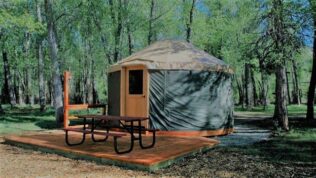 Rentable Yurt at Dolores River RV Resort