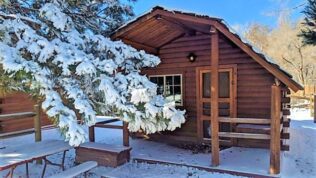 Cabin rental at Cedar City RV Resort