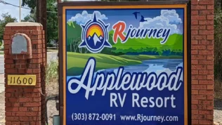 Applewood RV Resort in Wheat Ridge CO Location Image