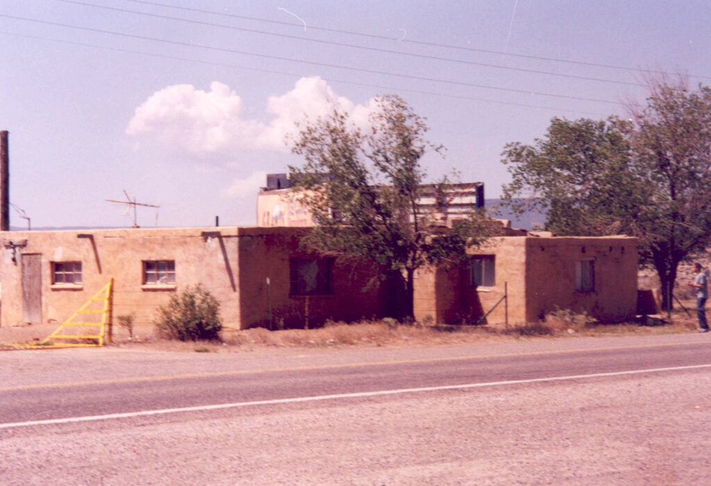 An abandoned motel on Route 66