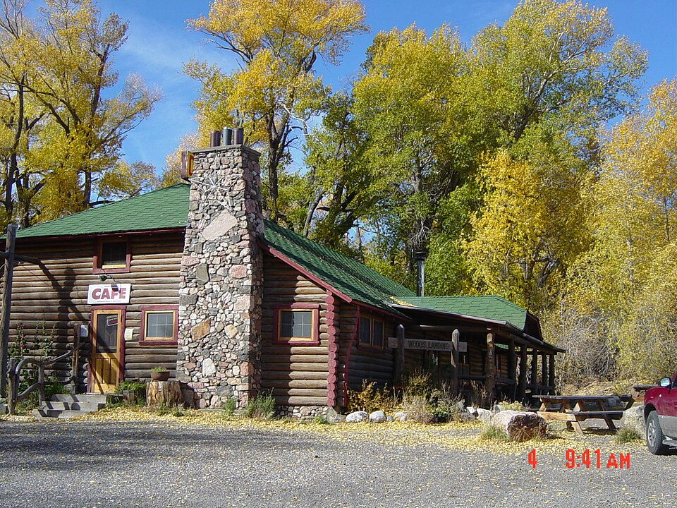 Woods Landing Dance Hall near Laramie, Wyoming
