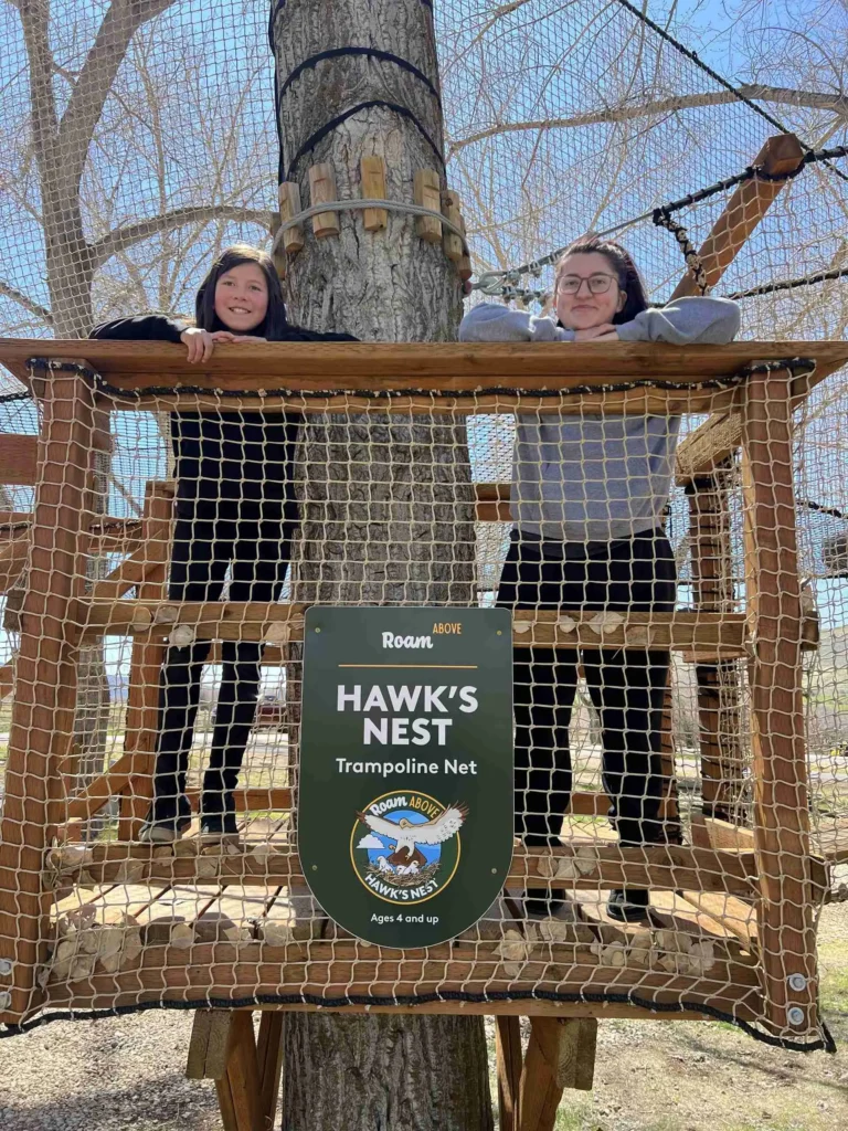 Hawk's Nest Trampoline Net