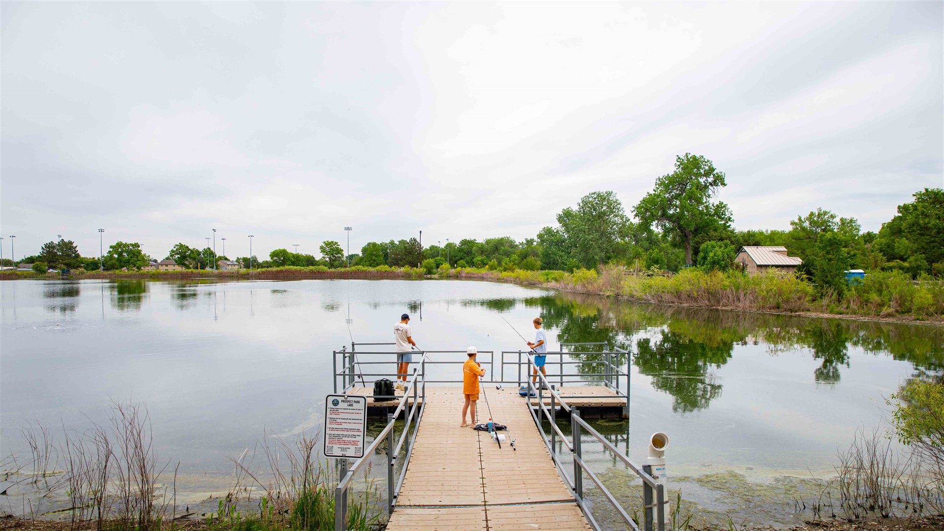 RV sites at Applewood RV Resort in Denver, CO