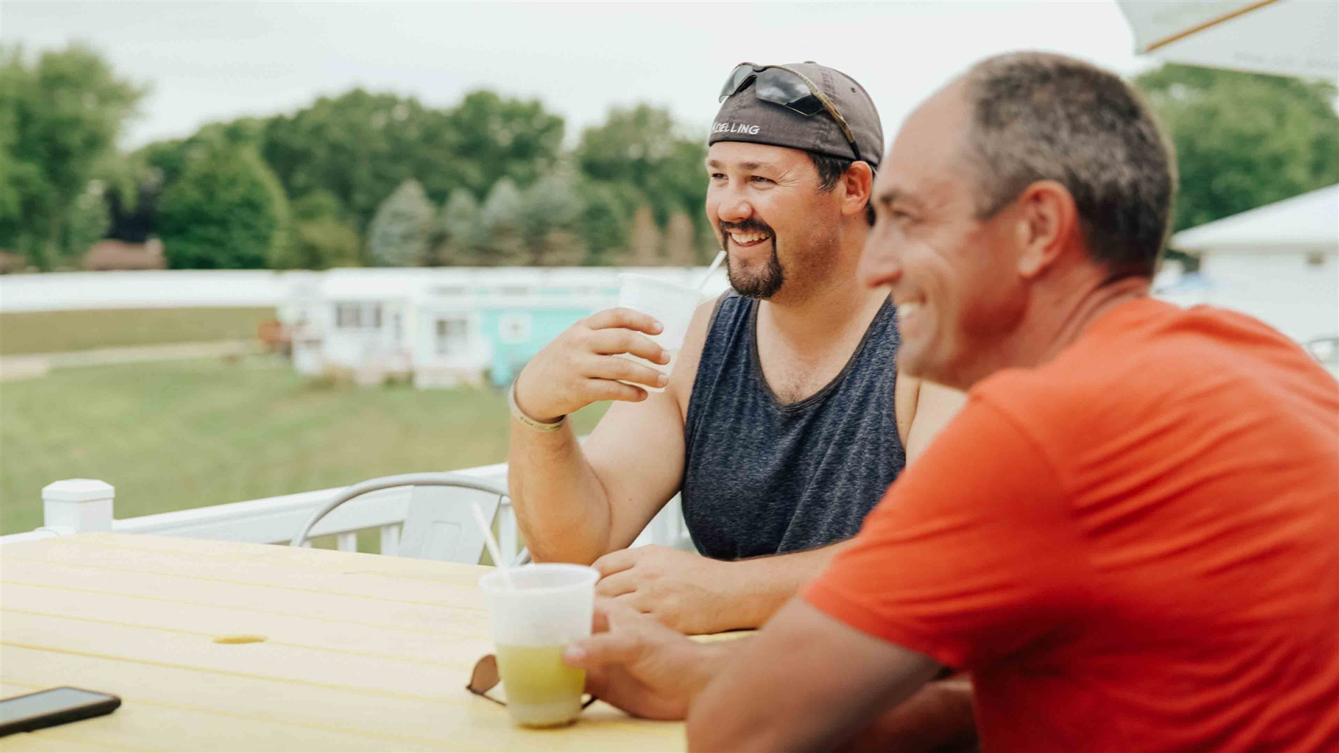 RV sites at Coconut Cove RV Resort in Hazel Green, WI