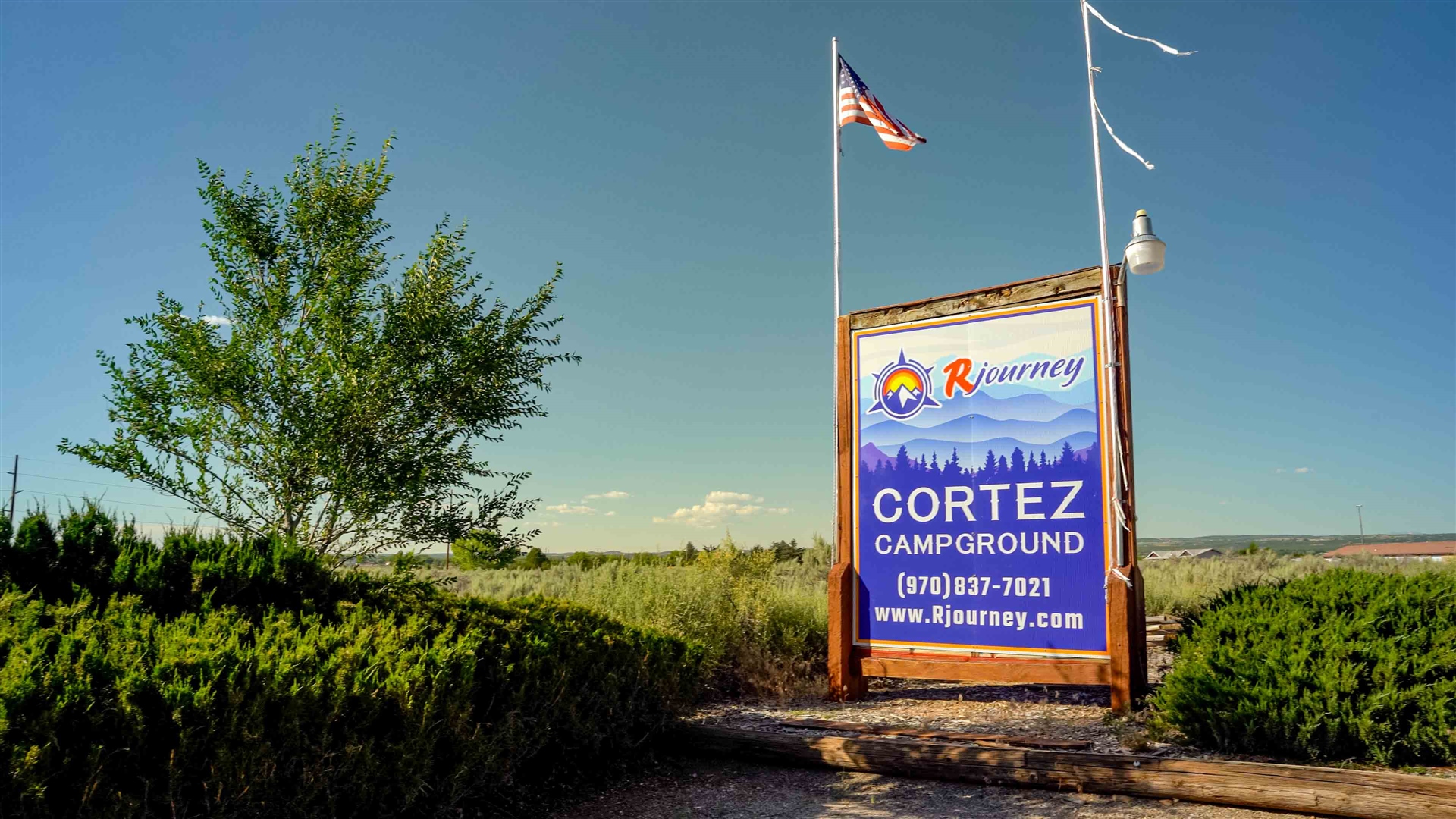 Pull-through RV sites with full hookups at Cortez RV Resort near Mesa Verde, Cortez, Colorado