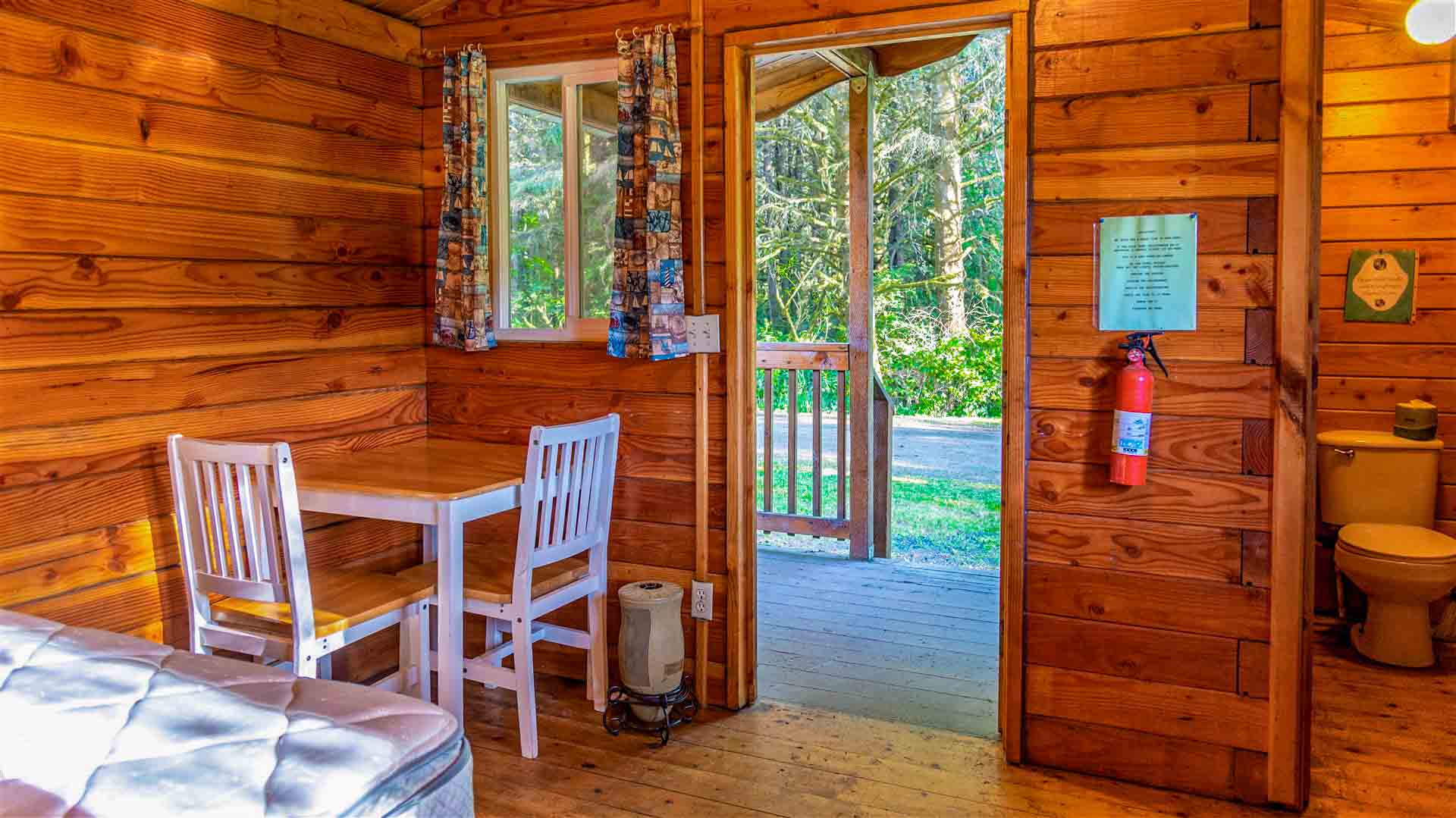 RV sites at Kenanna RV Resort in Grayland, WA