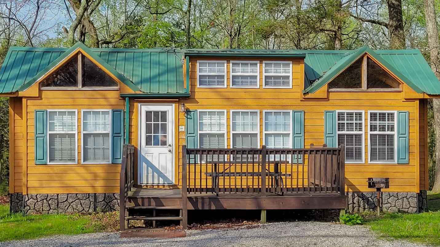 RV sites at Perryville RV Resort in Perryville, MO
