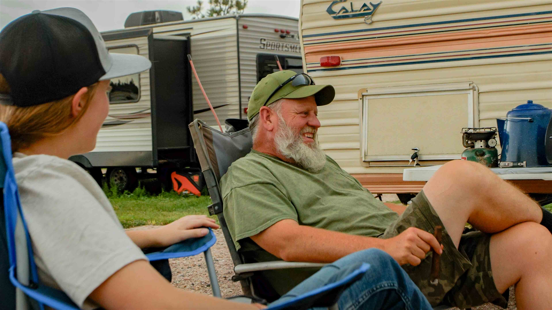 Camping Near Pine Bluffs, WY